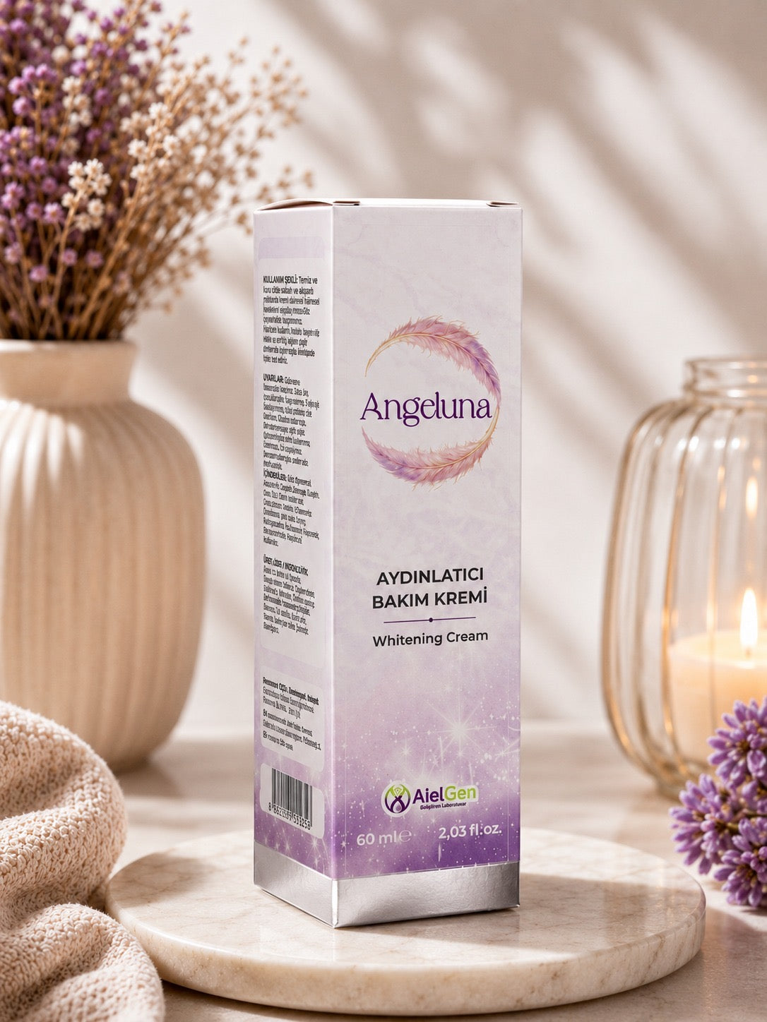 Angeluna Aydınlatıcı Bakım Kremi 60 ml (Whitening Cream)