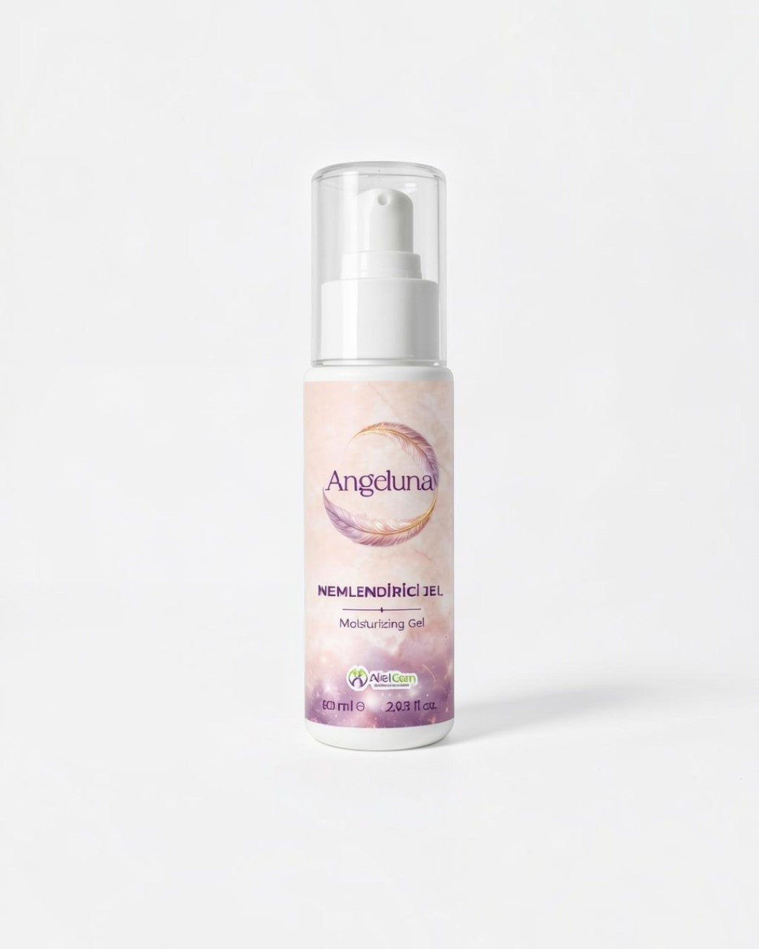 ALELGEN Angeluna 60 ml nemlendirici jel, hyalüronik asit ve niacinamide içeren pürüzsüzleştirici cilt bakım ürünü.