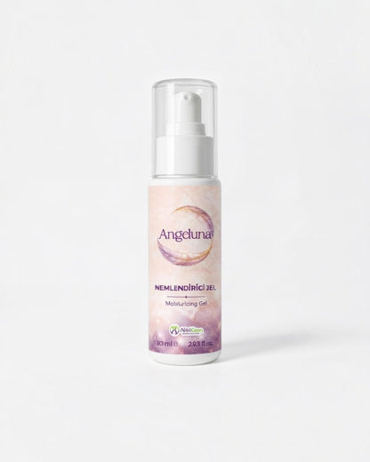 ALELGEN Angeluna 60 ml nemlendirici jel, hyalüronik asit ve niacinamide içeren pürüzsüzleştirici cilt bakım ürünü.